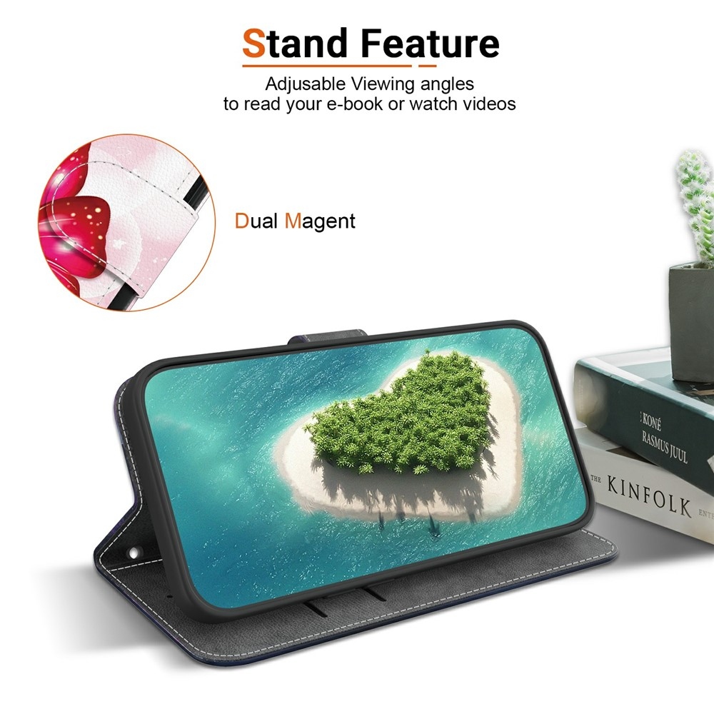 Versatile knížkové pouzdro na Xiaomi 15T - růžoví motýli
