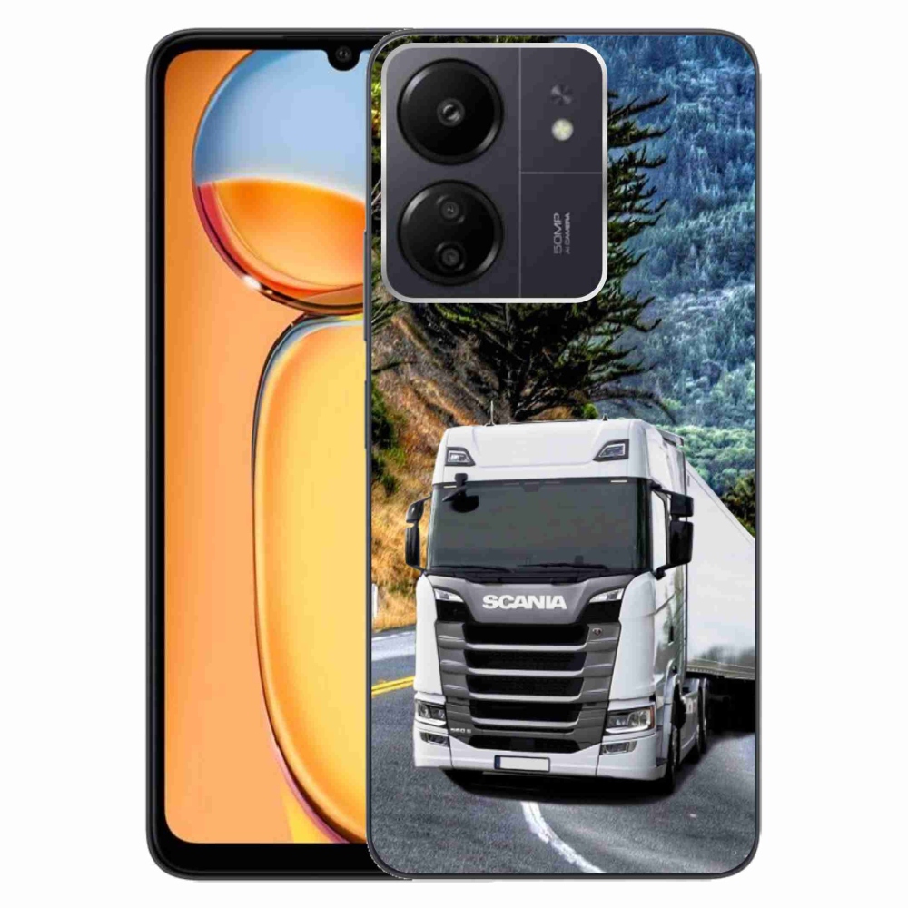 Gelový kryt mmCase na Xiaomi Poco C65/Redmi 13C - kamion 1