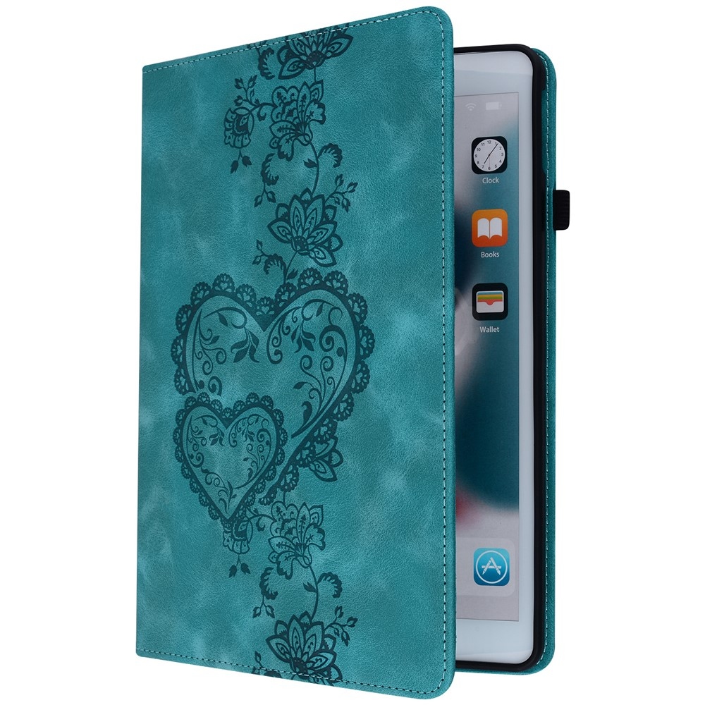 Heart zavírací pouzdro na tablet Xiaomi Redmi Pad SE 8.7 - zelené