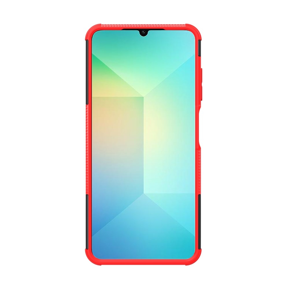 Kick odolný kryt na Samsung Galaxy A06 4G - červený