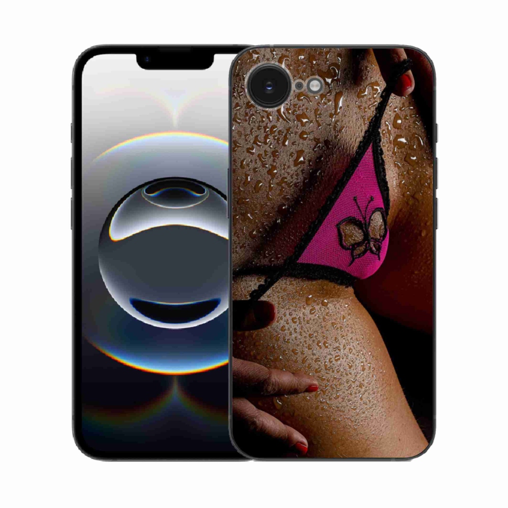 Gelový kryt mmCase na iPhone 16e - sexy žena