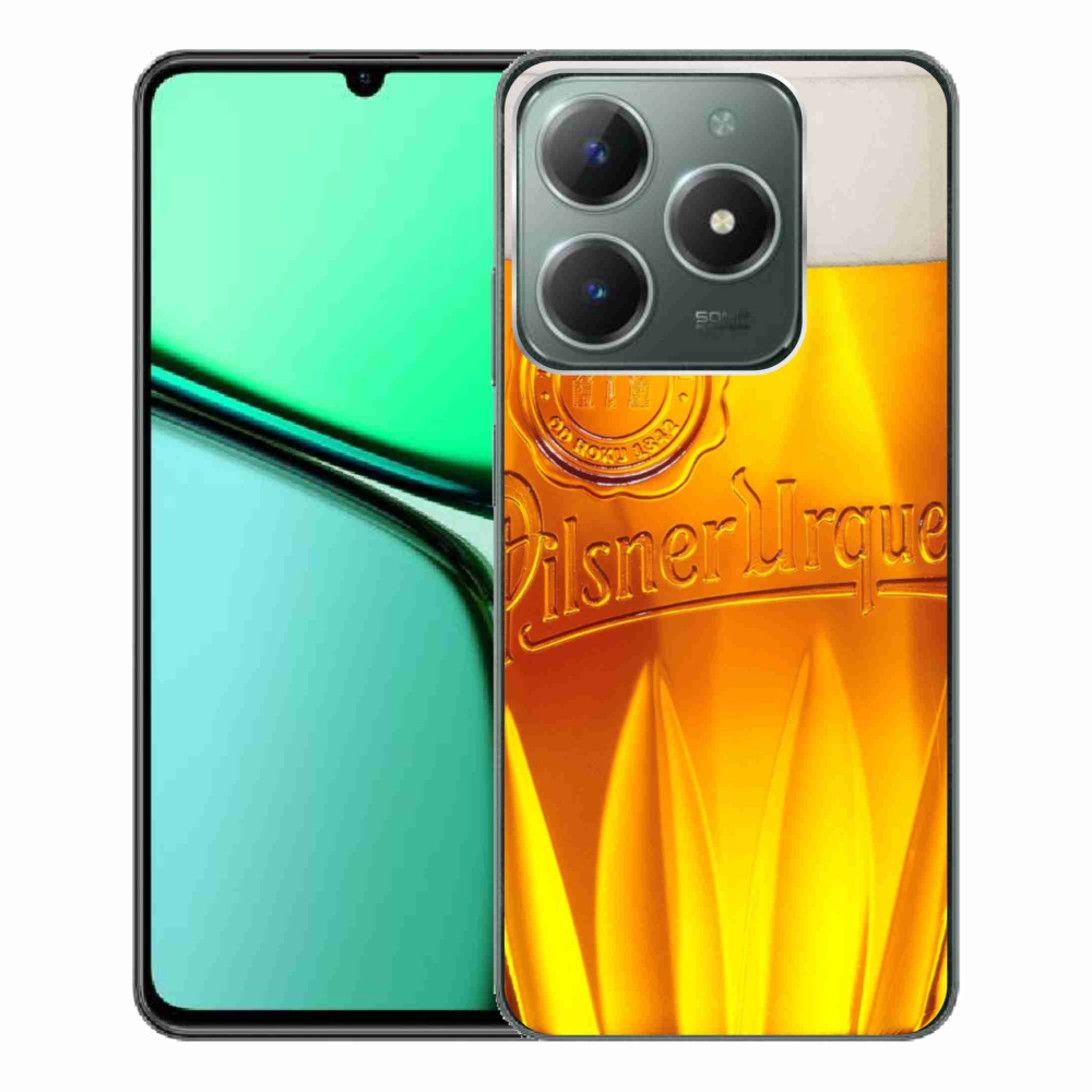 Gelový kryt mmCase na Realme C61 - pivo