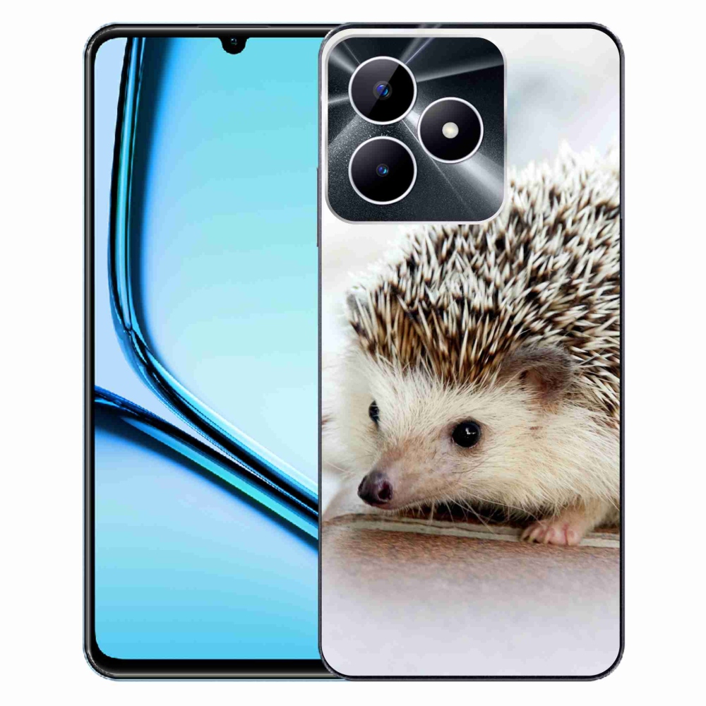 Gelový kryt mmCase na Realme Note 50 - ježek