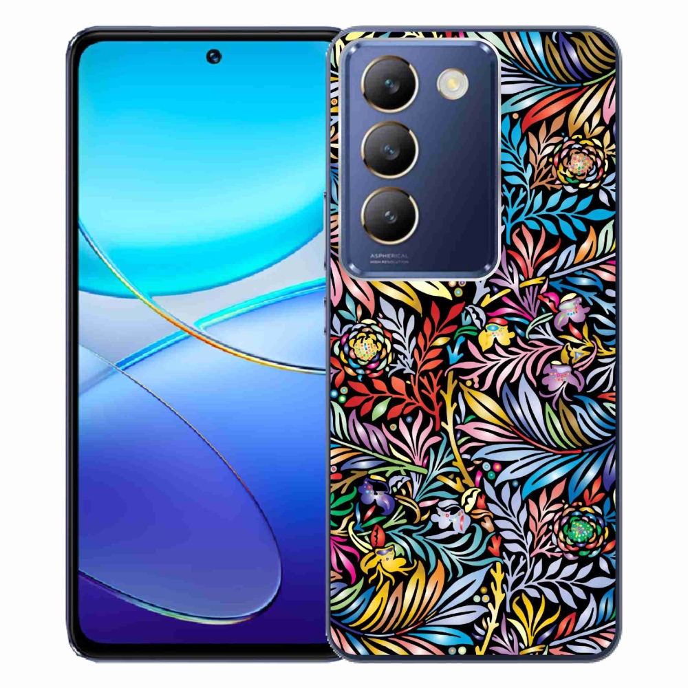 Gelový kryt mmCase na Vivo V40 SE 4G/5G - květiny 5