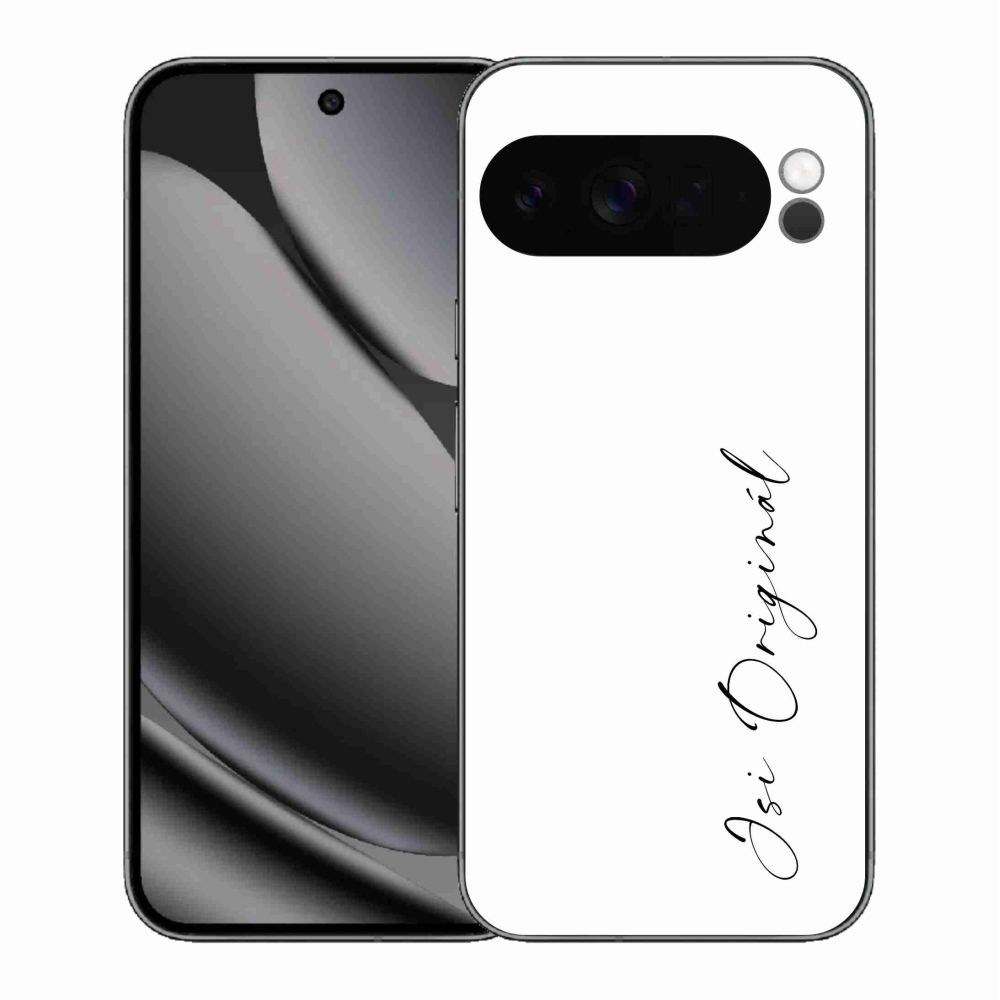 Gelový kryt mmCase na Google Pixel 10 Pro XL - jsi originál bílé pozadí