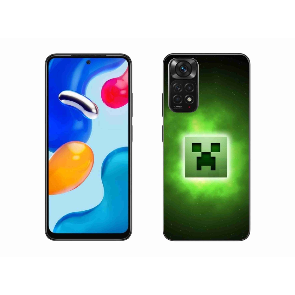 Gelový kryt mmCase na Xiaomi Redmi Note 11 4G - minecraft