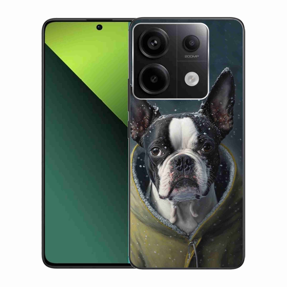 Gelový kryt mmCase na Xiaomi Redmi Note 13 Pro 5G/Poco X6 5G - buldoček