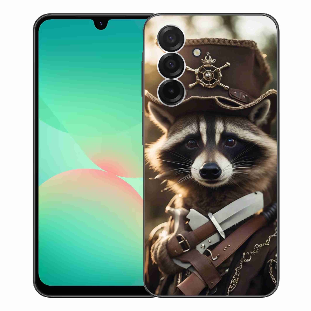 Gelový kryt mmCase na Samsung Galaxy A26 5G - mýval v uniformě