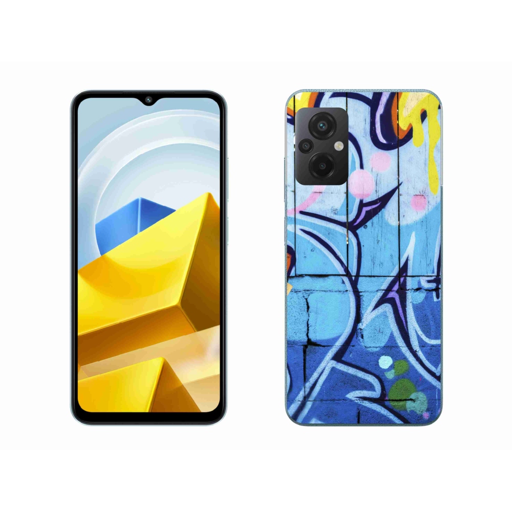 Gelový kryt mmCase na Xiaomi Poco M5 4G - graffiti
