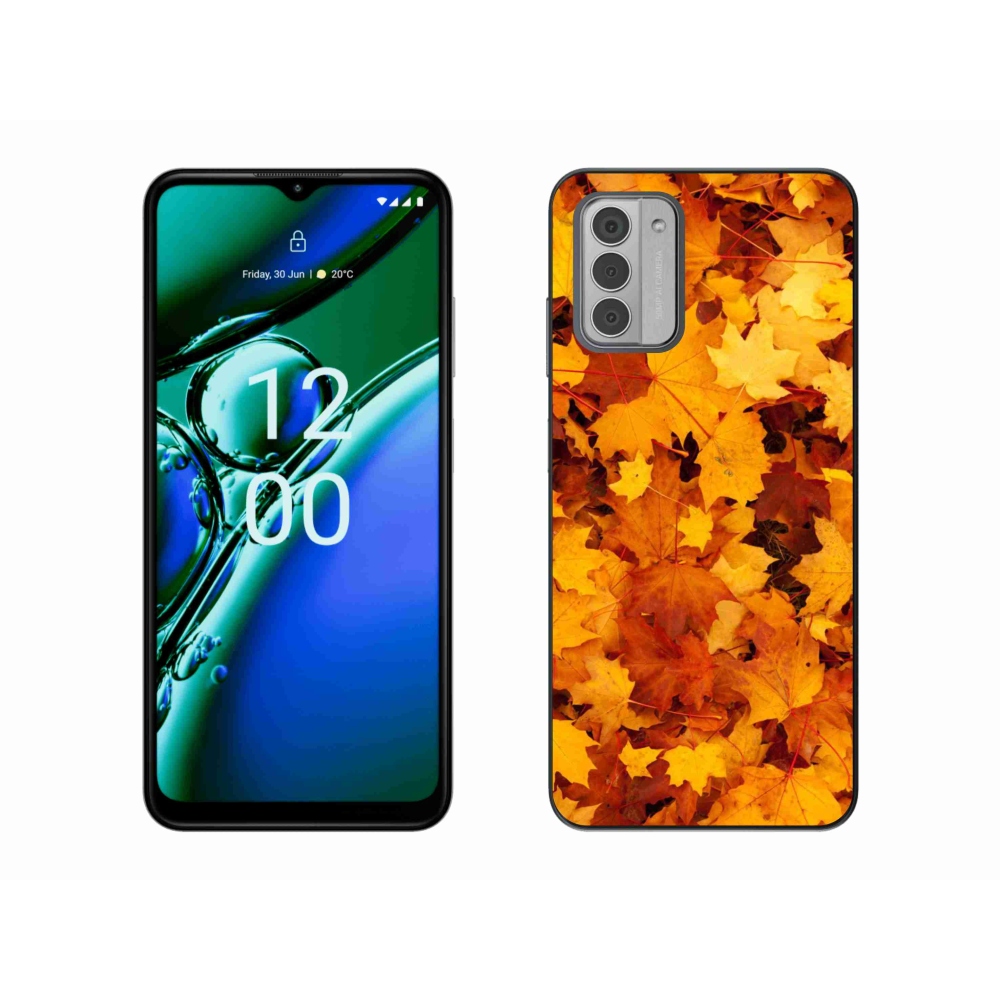 Gelový kryt mmCase na Nokia G42 - javorové listy