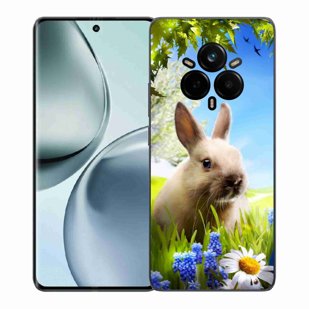 Gelový kryt mmCase na Realme 14 Pro+ 5G - zajíček