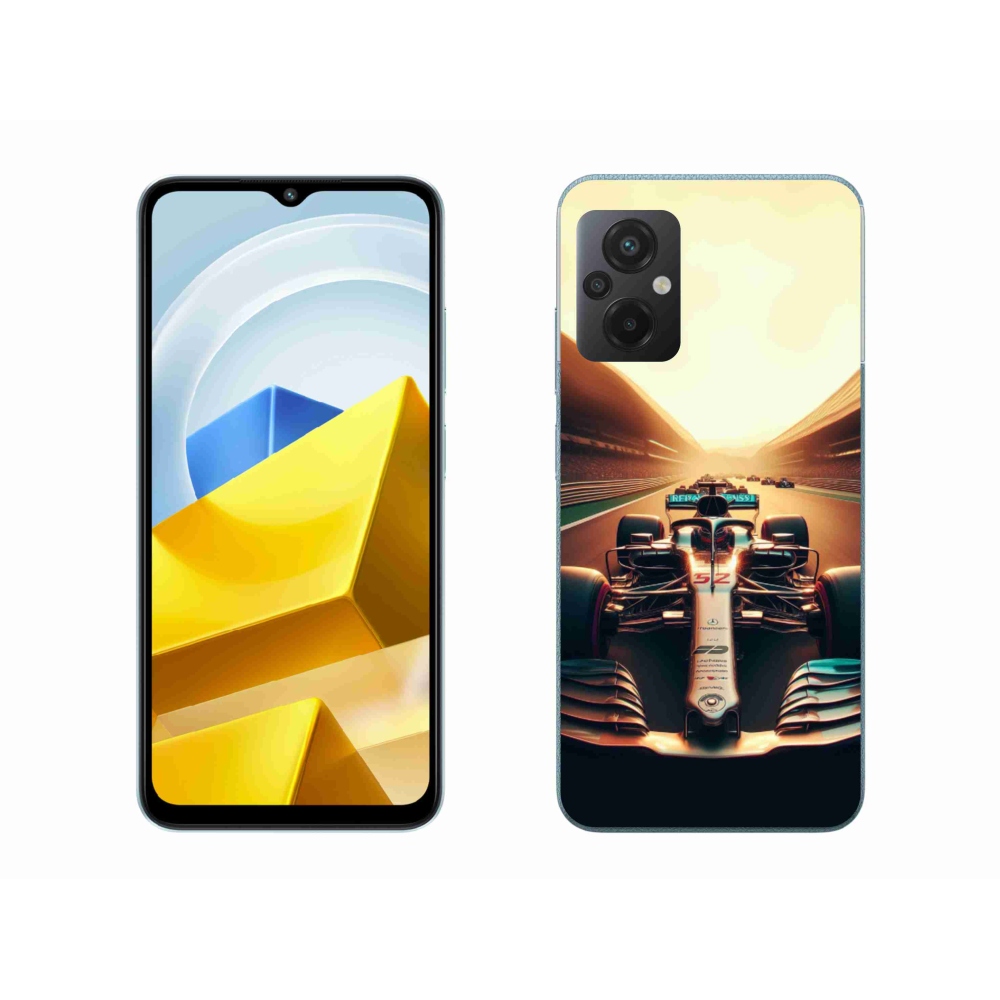 Gelový kryt mmCase na Xiaomi Poco M5 4G - formule 1