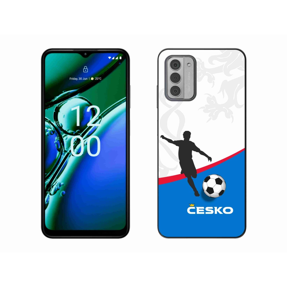 Gelový kryt mmCase na Nokia G42 - fotbal Česko 1