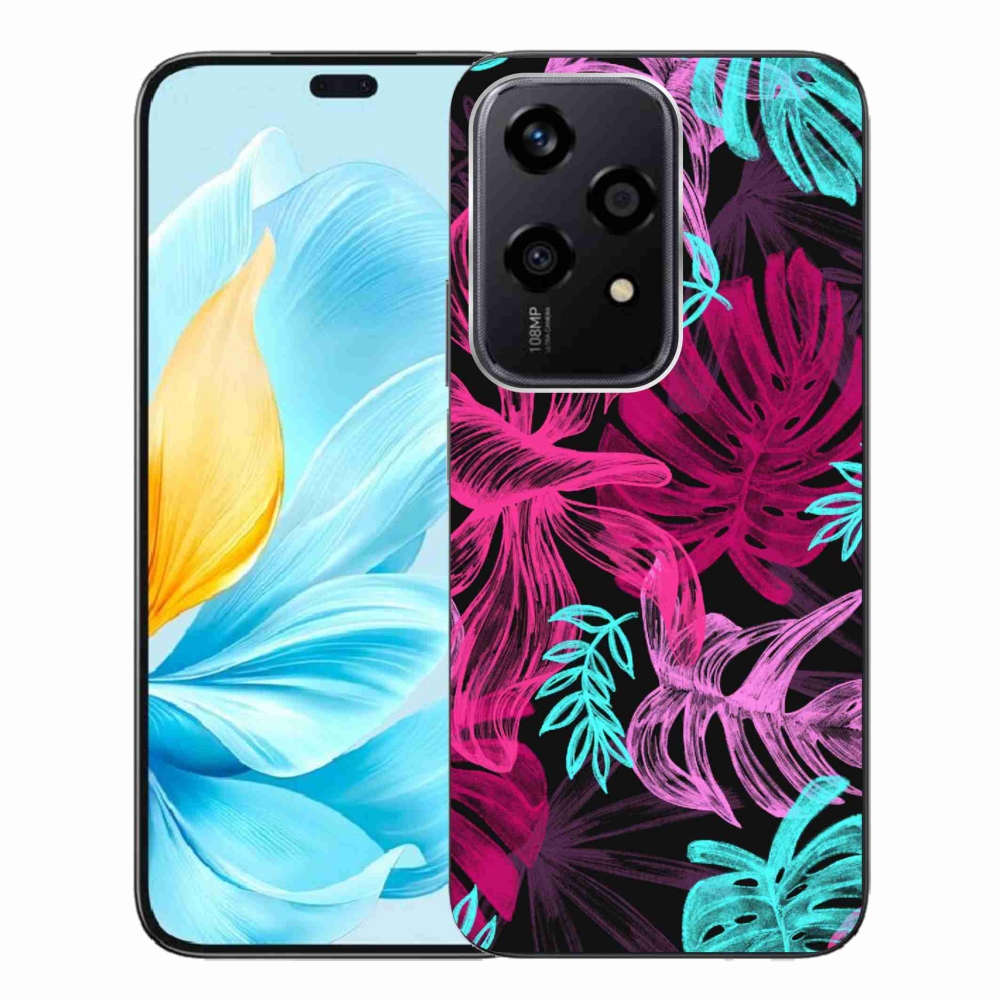Gelový kryt mmCase na Honor 200 Lite 5G - květiny 1