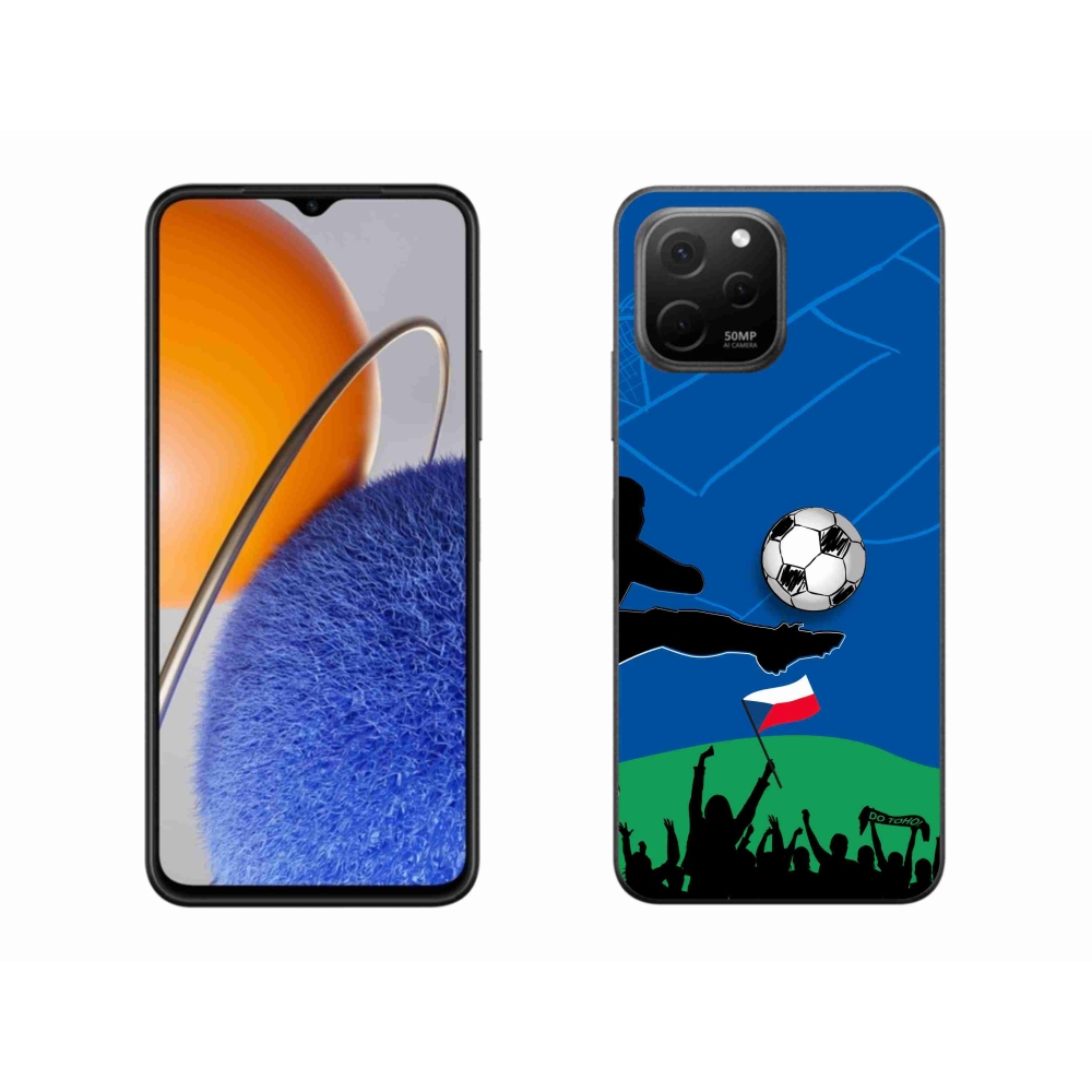 Gelový kryt mmCase na Huawei Nova Y61 - fanoušci fotbalu