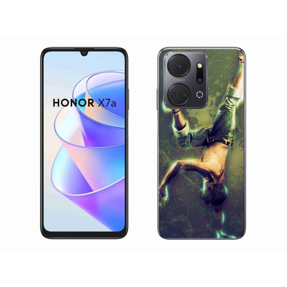 Gelový kryt mmCase na Honor X7a - breakdance
