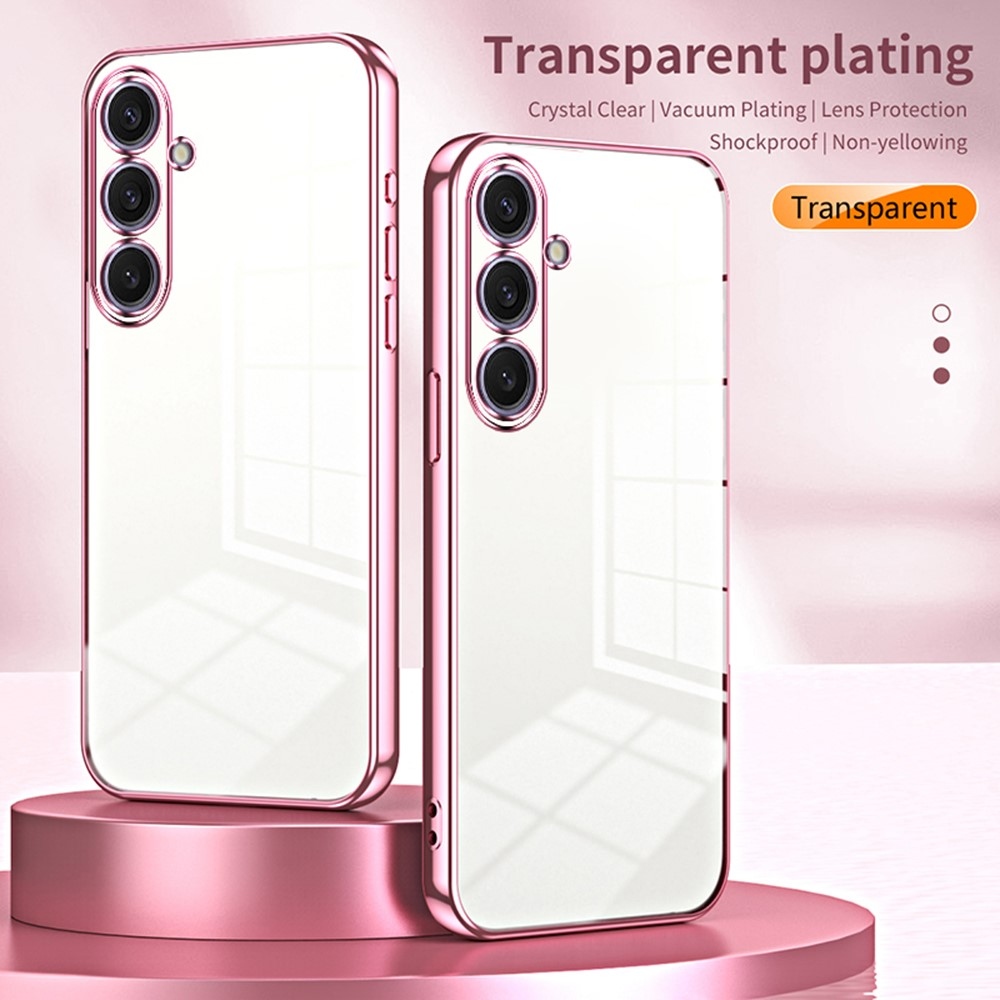 Electro gelový obal na Samsung Galaxy S25+ - růžový