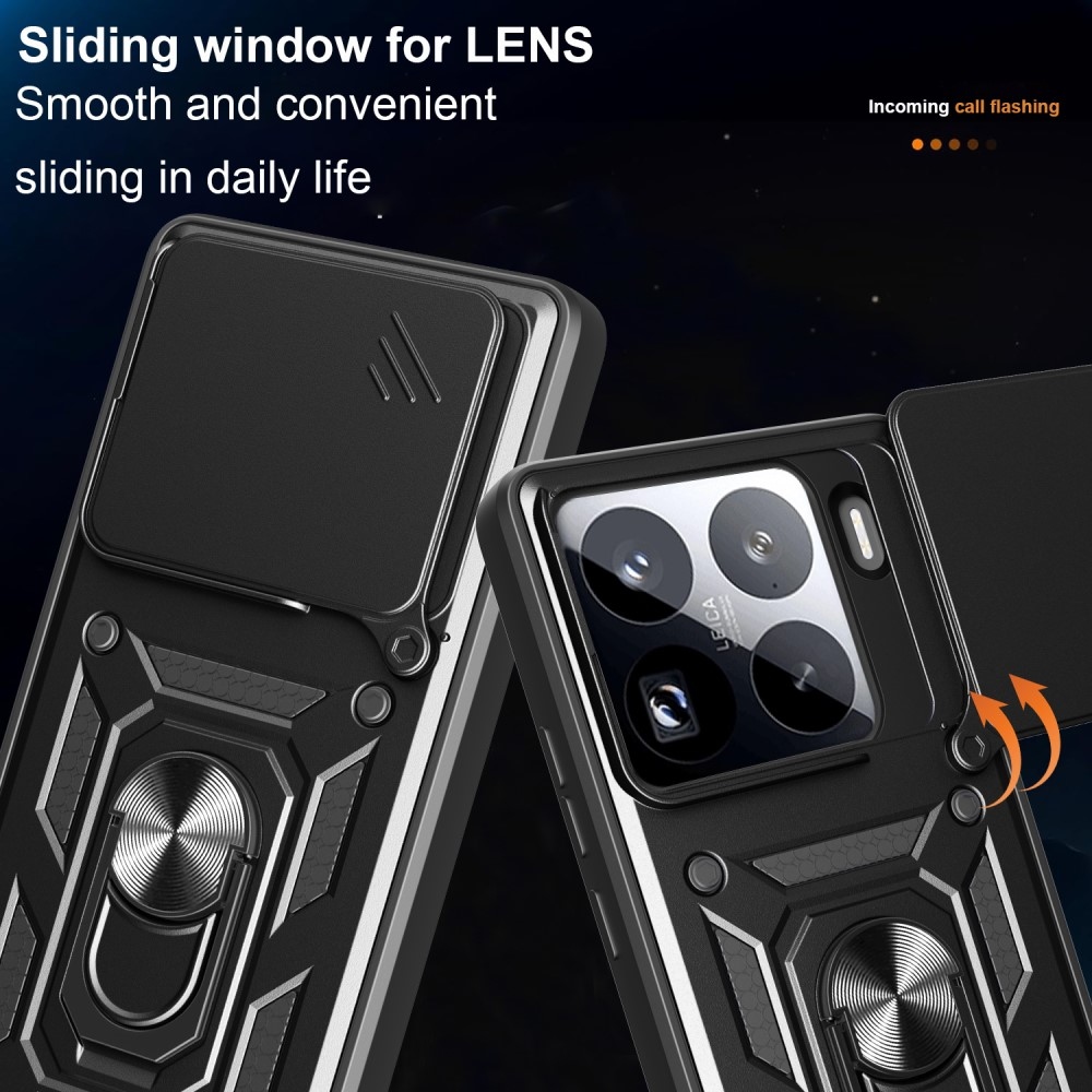 Slide odolný kryt na Xiaomi 15 Pro - černý