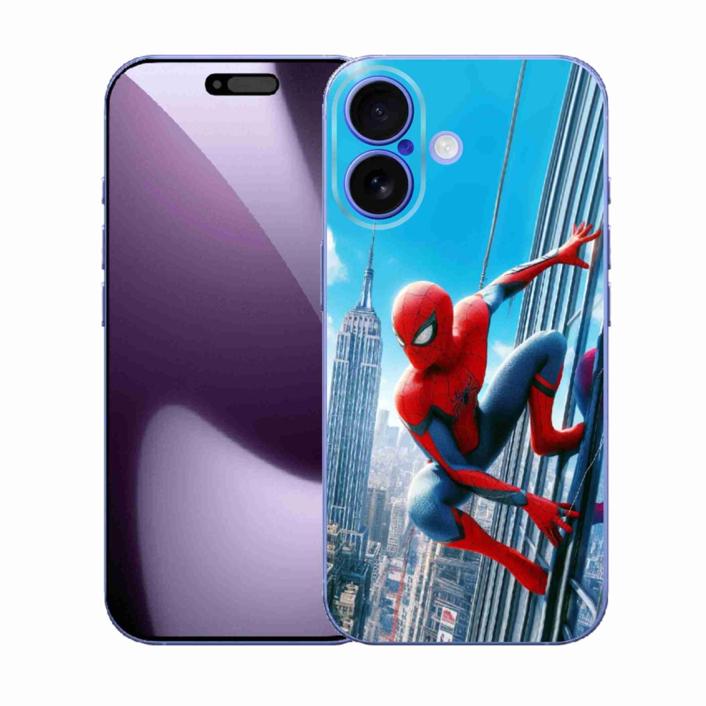Gelový kryt mmCase na iPhone 17 - spiderman