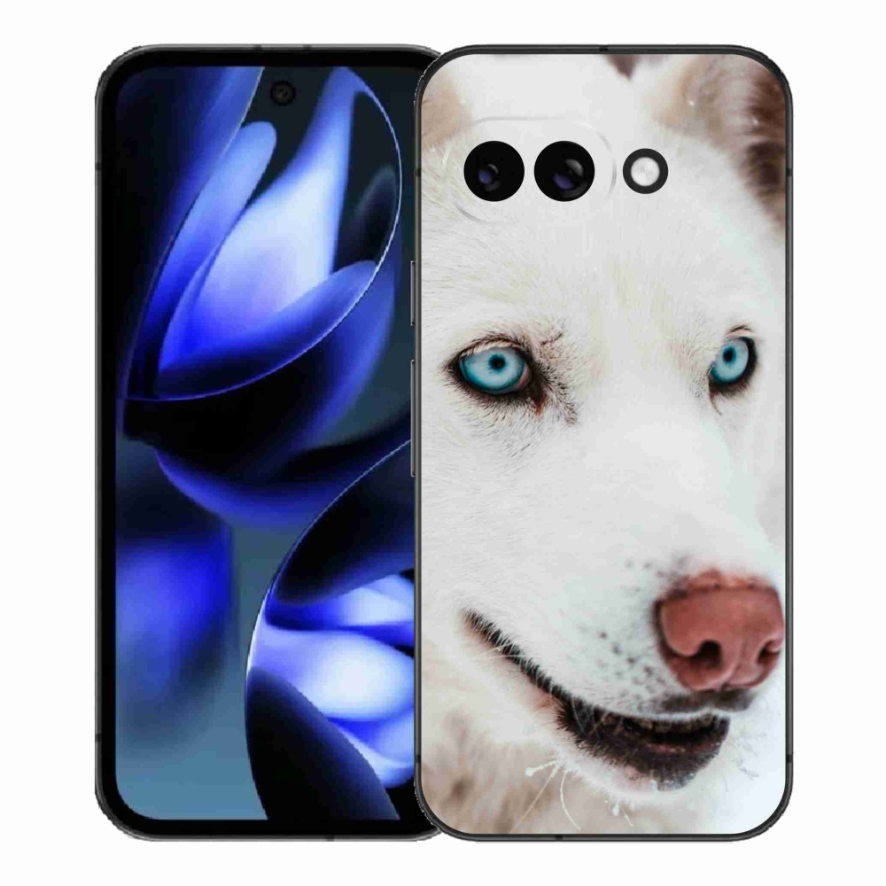 Gelový kryt mmCase na Google Pixel 9a - psí pohled