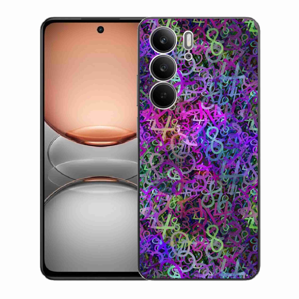 Gelový kryt mmCase na Realme C75 - abstraktní motiv 25