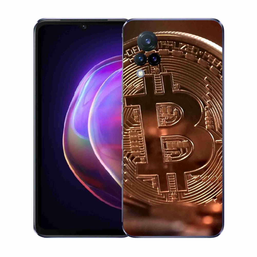 Gelový kryt mmCase na Vivo V21 4G/5G - bitcoin