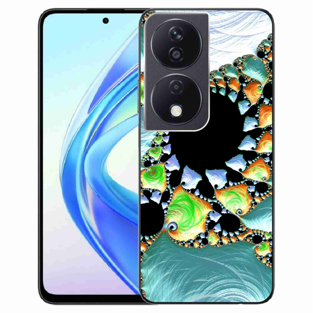 Gelový kryt mmCase na Honor X7b/Honor 90 Smart - abstraktní motiv 21