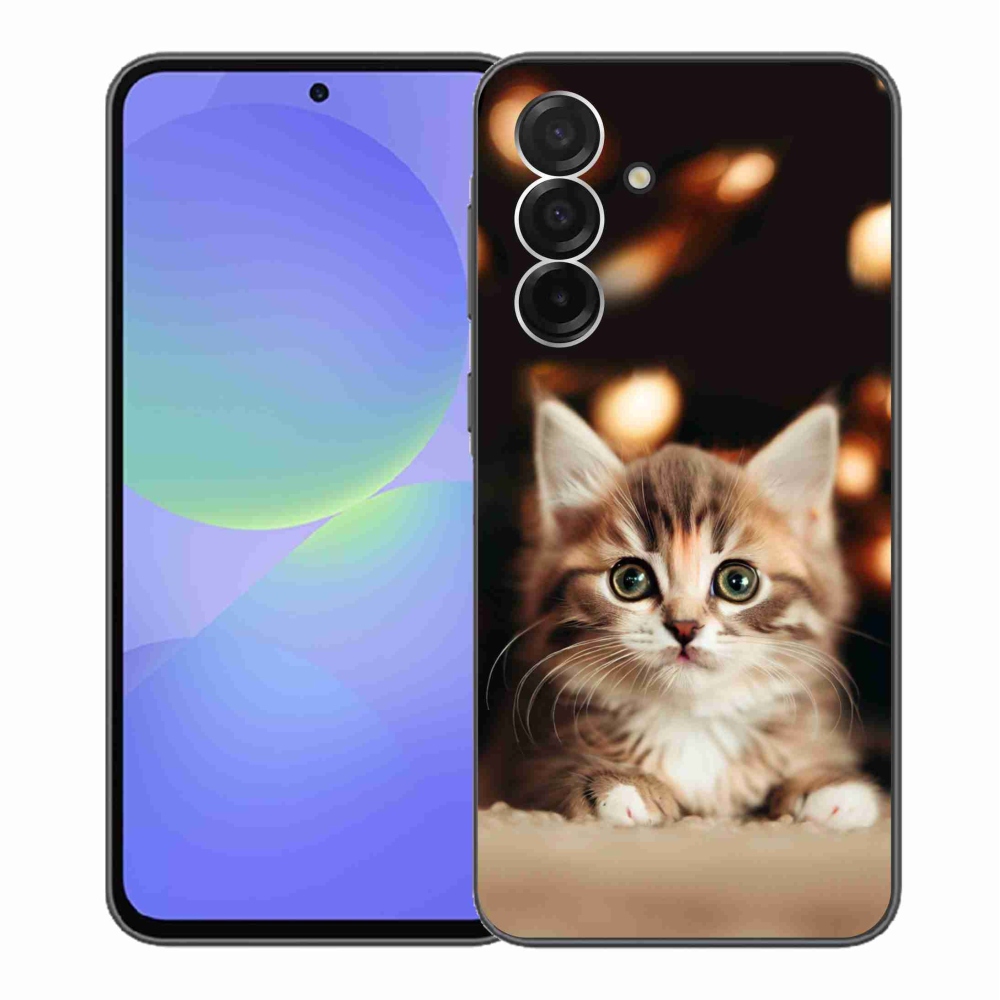 Gelový kryt mmCase na Samsung Galaxy A36 5G - roztomilé kotě 2