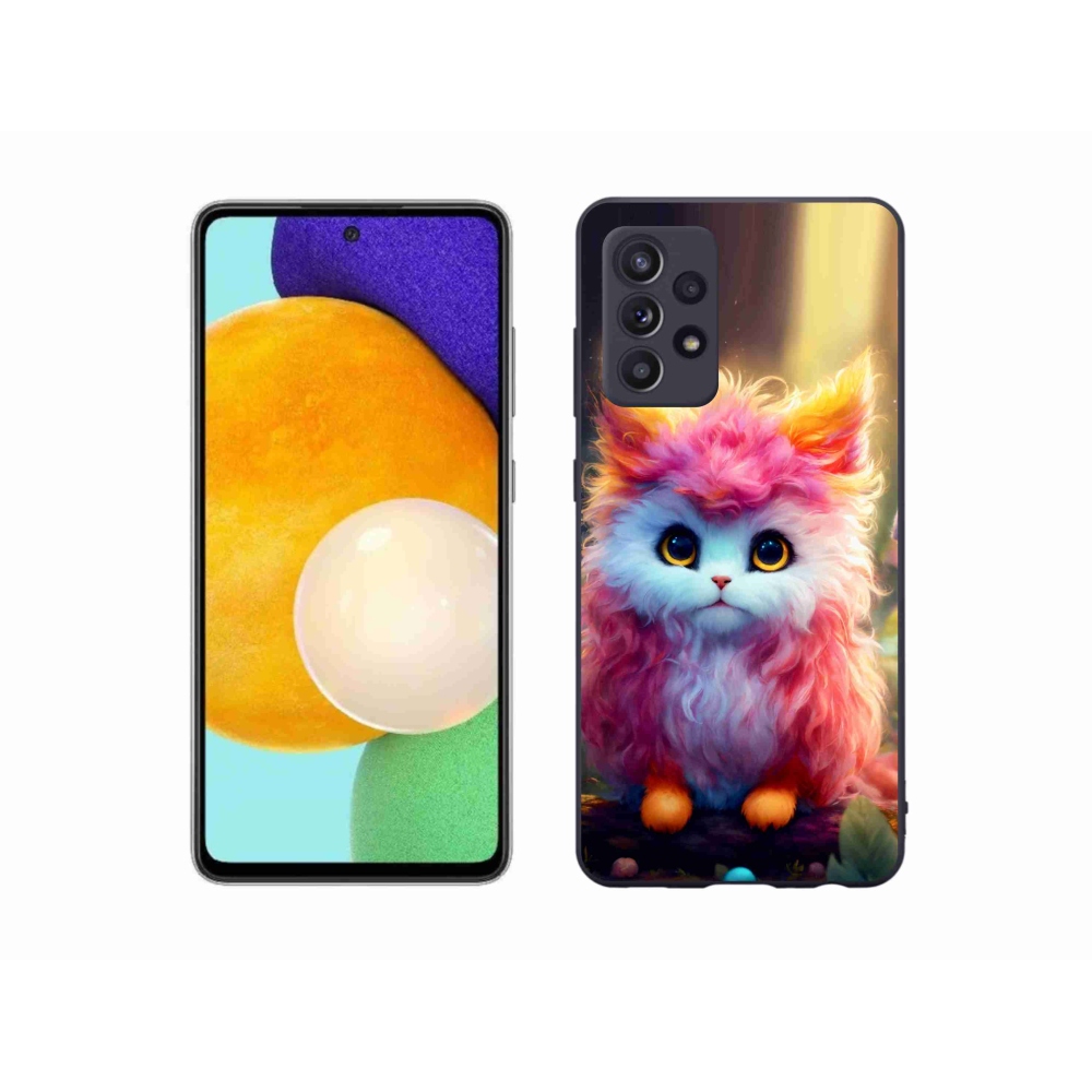 Gelový kryt mmCase na Samsung Galaxy A52/A52 5G - roztomilé kotě 5