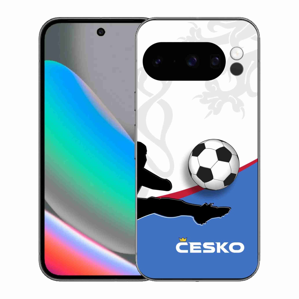 Gelový kryt mmCase na Google Pixel 10 Pro - fotbal Česko 3