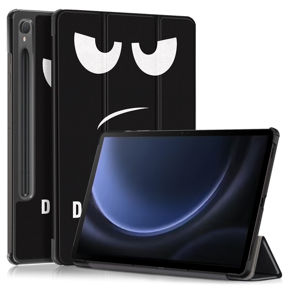 Print chytré zavírací pouzdro na Samsung Galaxy Tab S9 FE/Tab S10 FE - nesahat