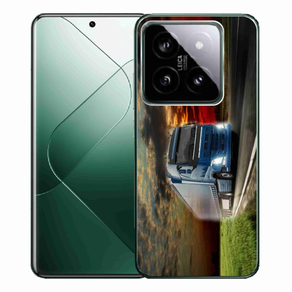 Gelový kryt mmCase na Xiaomi 14 Pro - kamion 4