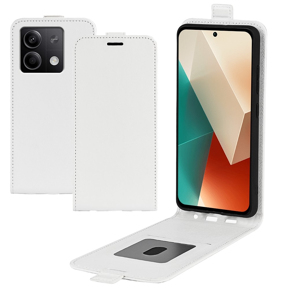Vertical flipové pouzdro na Xiaomi Redmi Note 13 5G - bílé