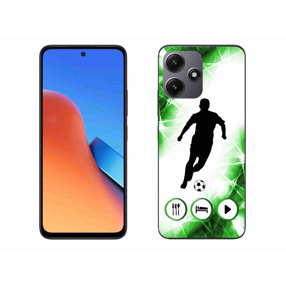 Gelový kryt mmCase na Xiaomi Redmi 12 5G - fotbalista