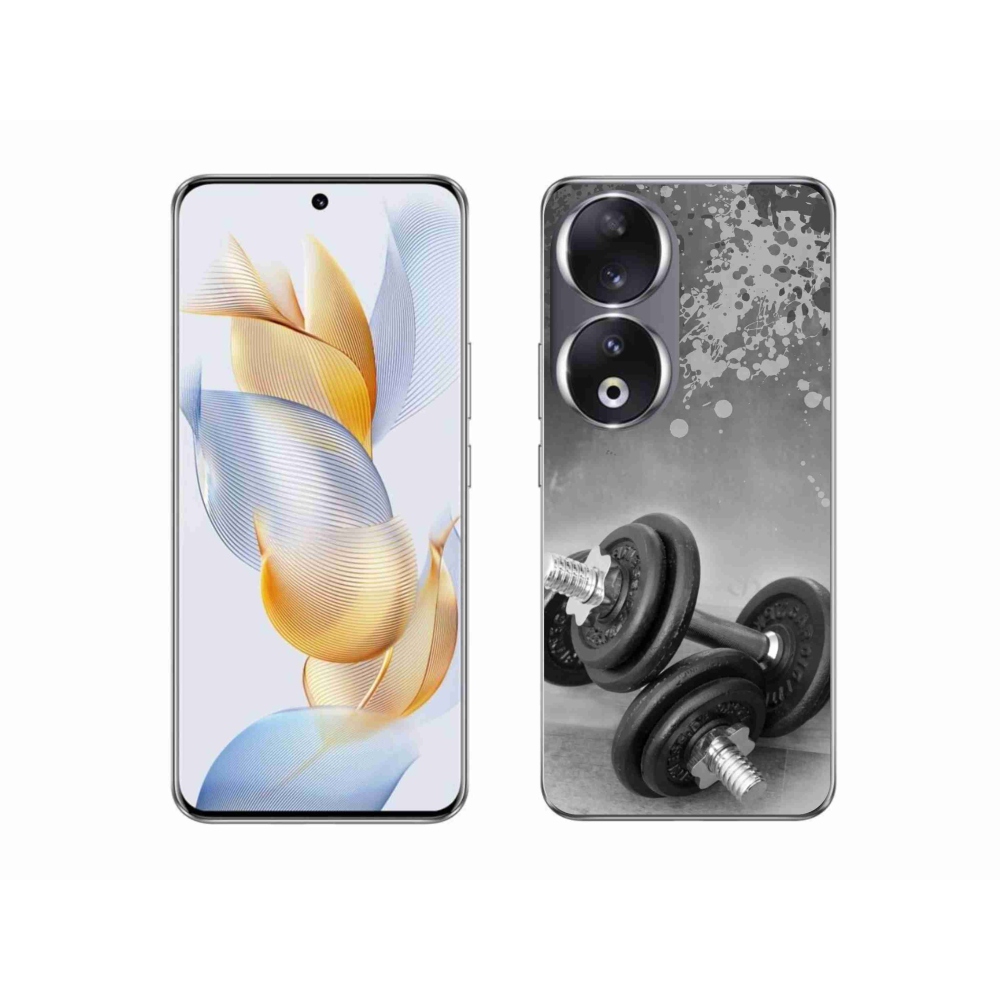 Gelový kryt mmCase na Honor 90 - činky 1