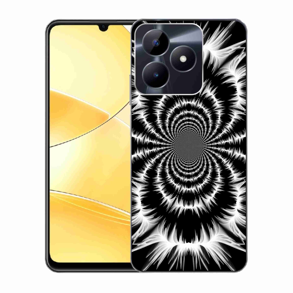 Gelový kryt mmCase na Realme C51/C53 - abstrakt 23