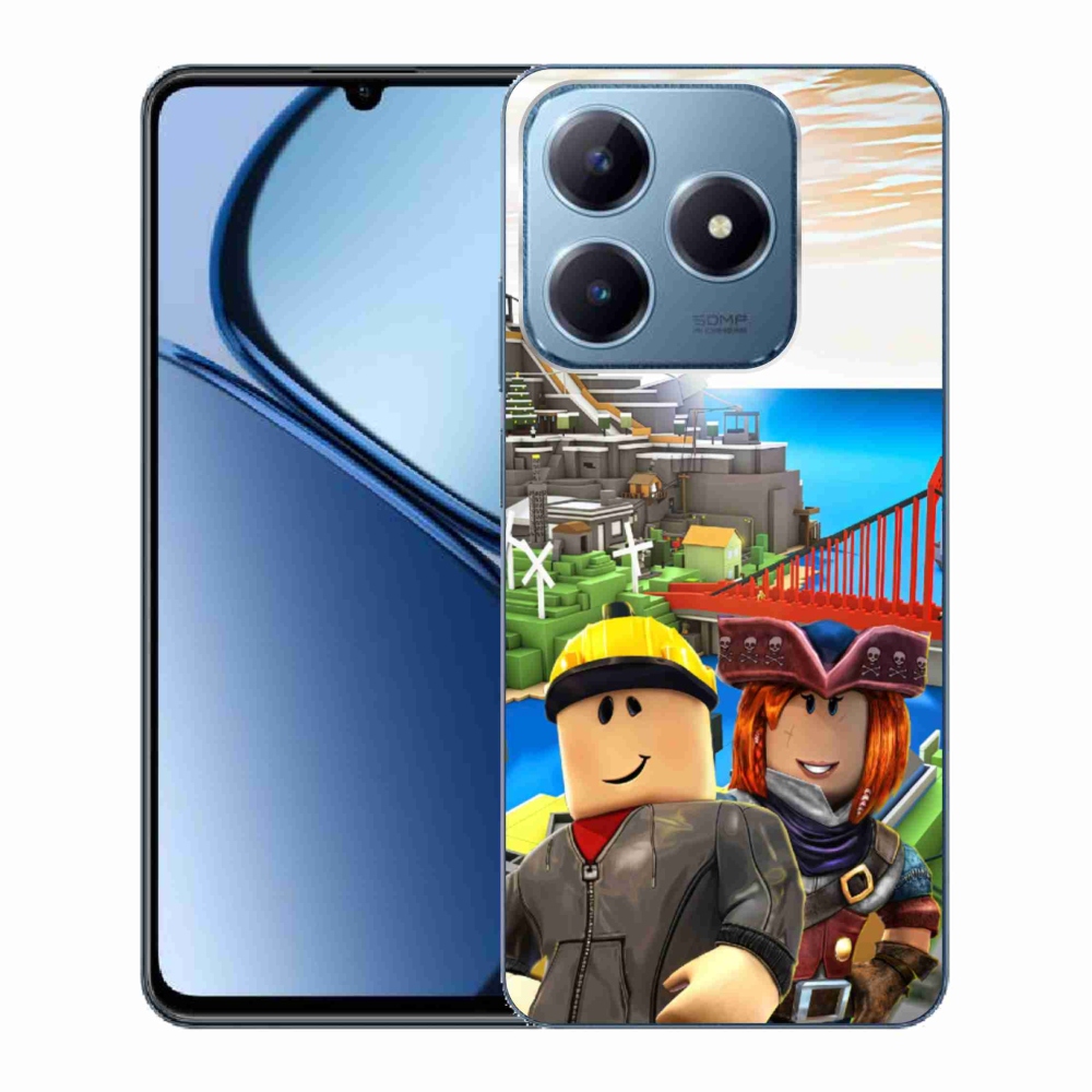 Gelový kryt mmCase na Realme C63 - roblox 1