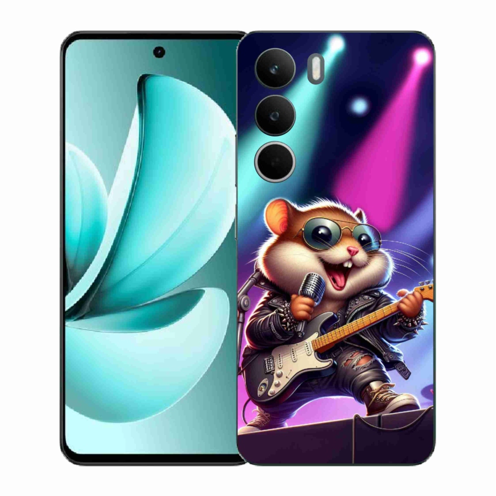 Gelový kryt mmCase na Realme C71 - křeček rocker