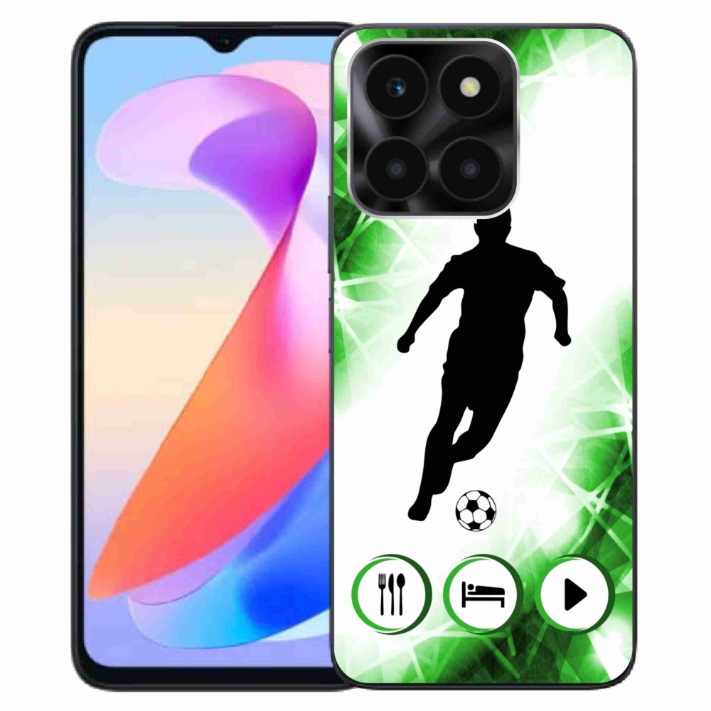 Gelový kryt mmCase na Honor X6a - fotbalista