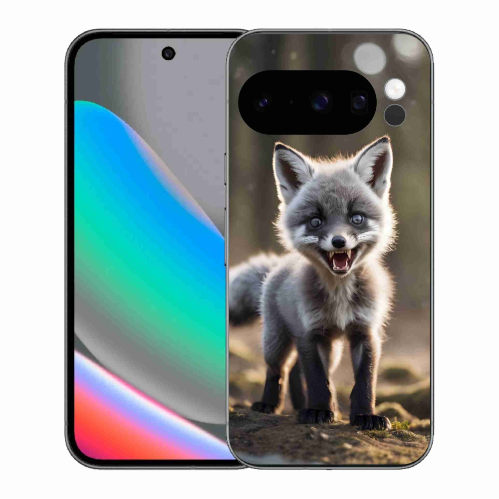 Gelový kryt mmCase na Google Pixel 10 Pro - rozzuřená liška