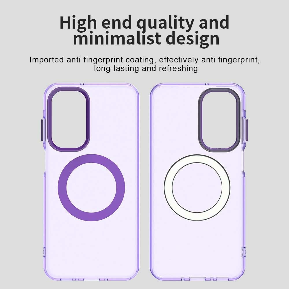 Candy gelový obal s MagSafe na Samsung Galaxy A26 5G - fialový