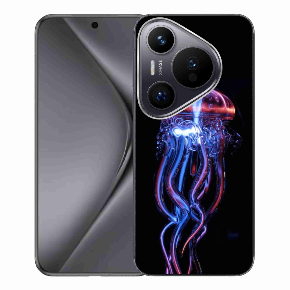 Gelový kryt mmCase na Huawei Pura 70 Pro - medúza