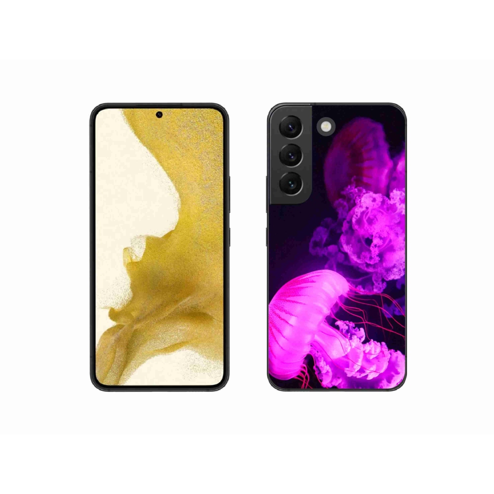 Gelový kryt mmCase na Samsung Galaxy S22 5G - medúza 1