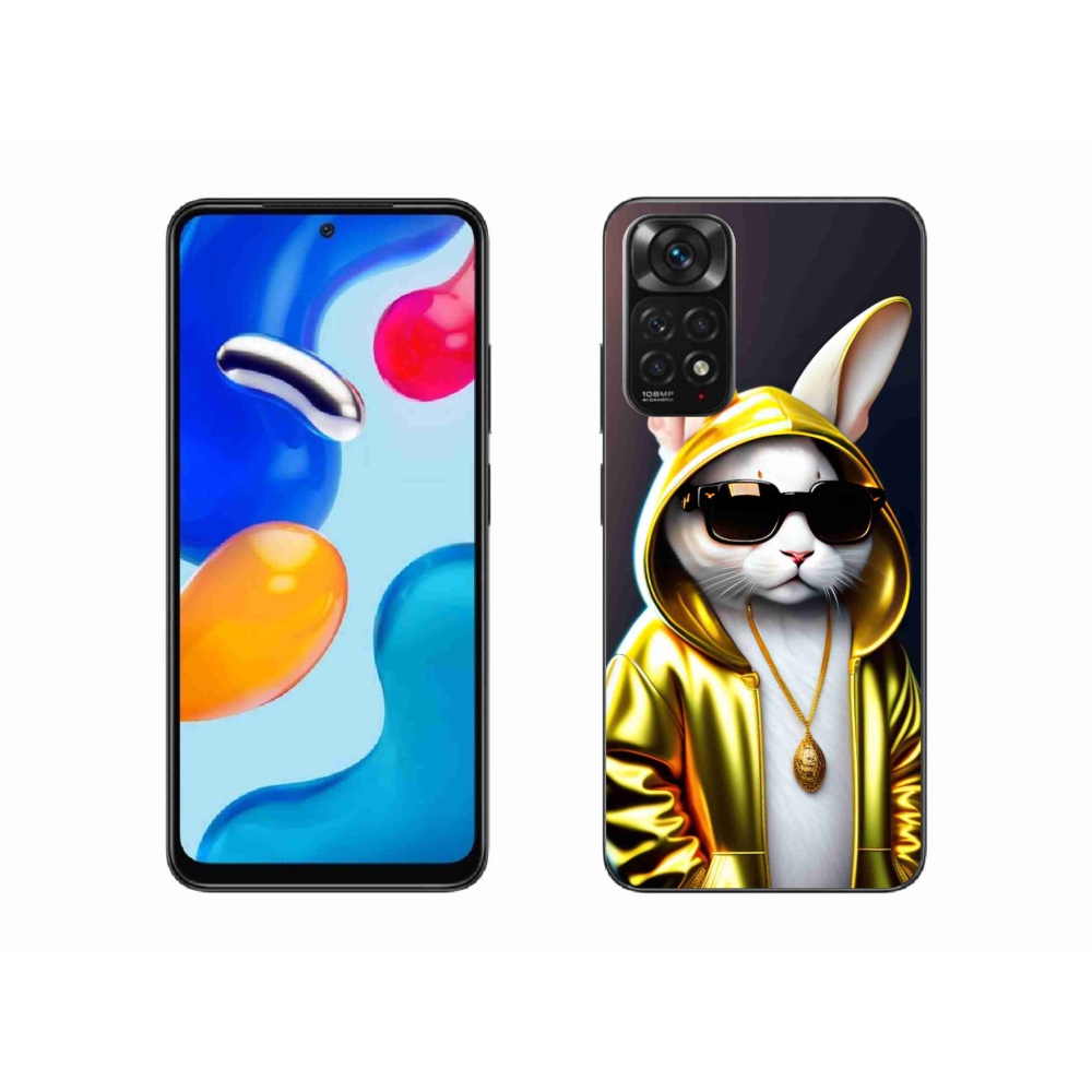 Gelový kryt mmCase na Xiaomi Redmi Note 11S 4G - kočka boss