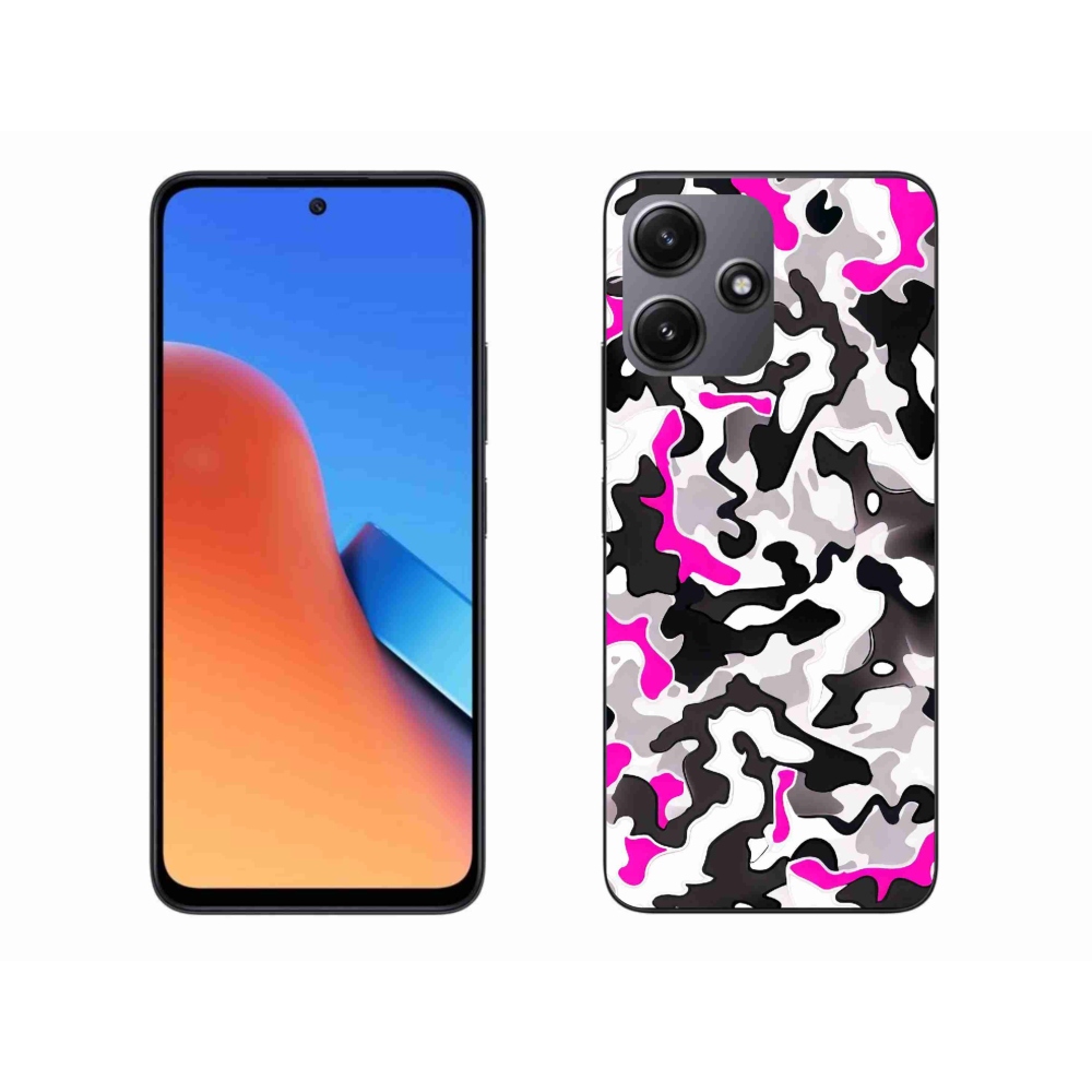 Gelový kryt mmCase na Xiaomi Redmi 12 5G - maskáčový vzor 5