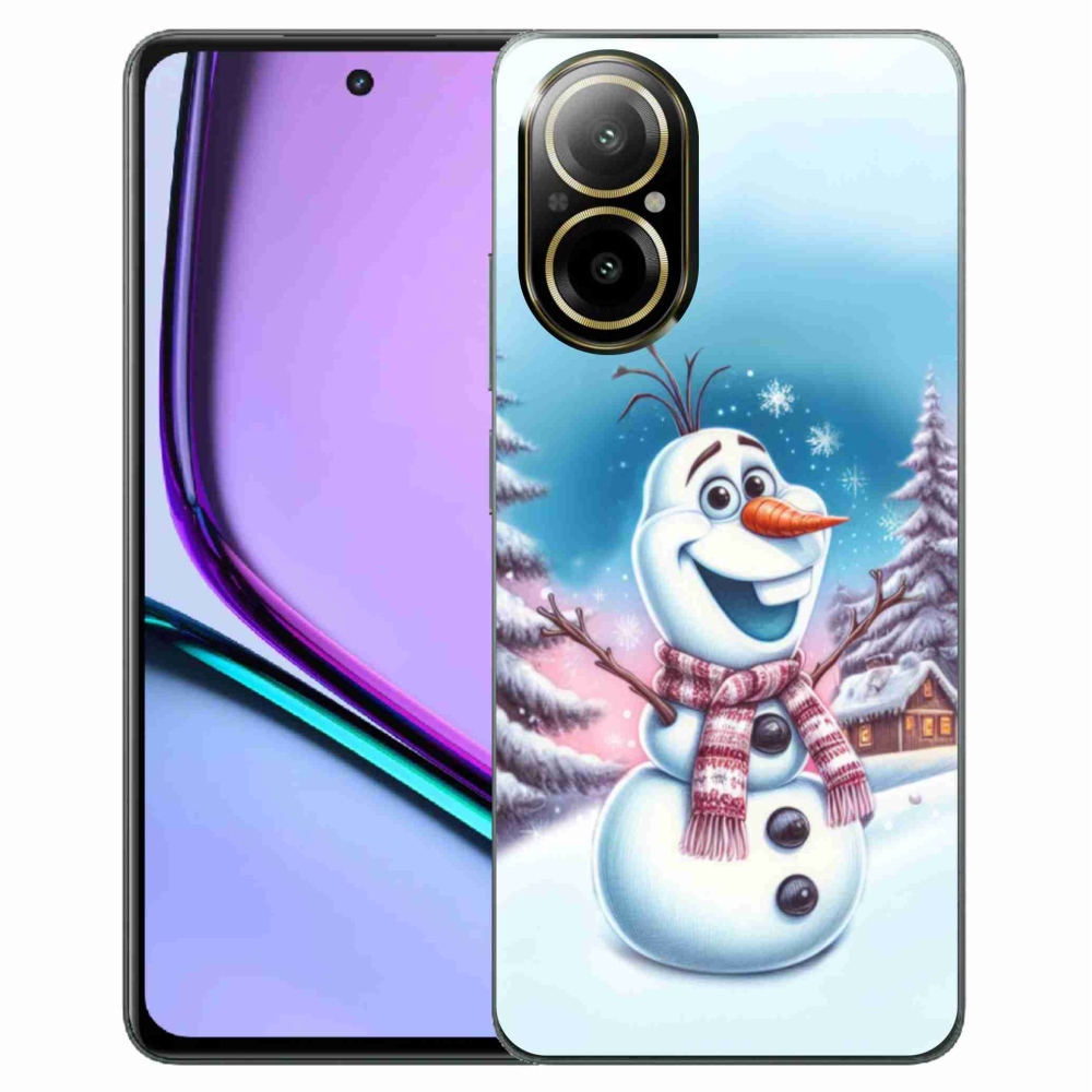 Gelový kryt mmCase na Realme C67 - ledové království