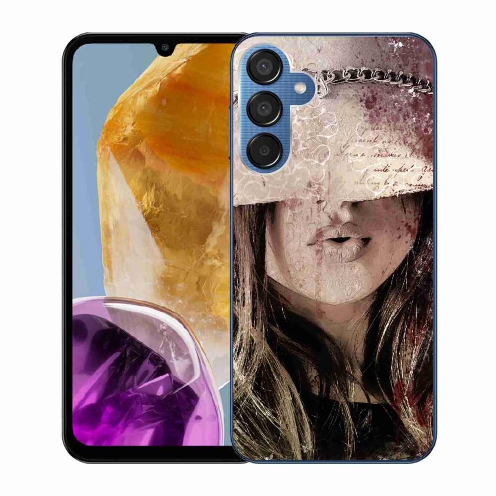 Gelový kryt mmCase na Samsung Galaxy M15 5G - dívka