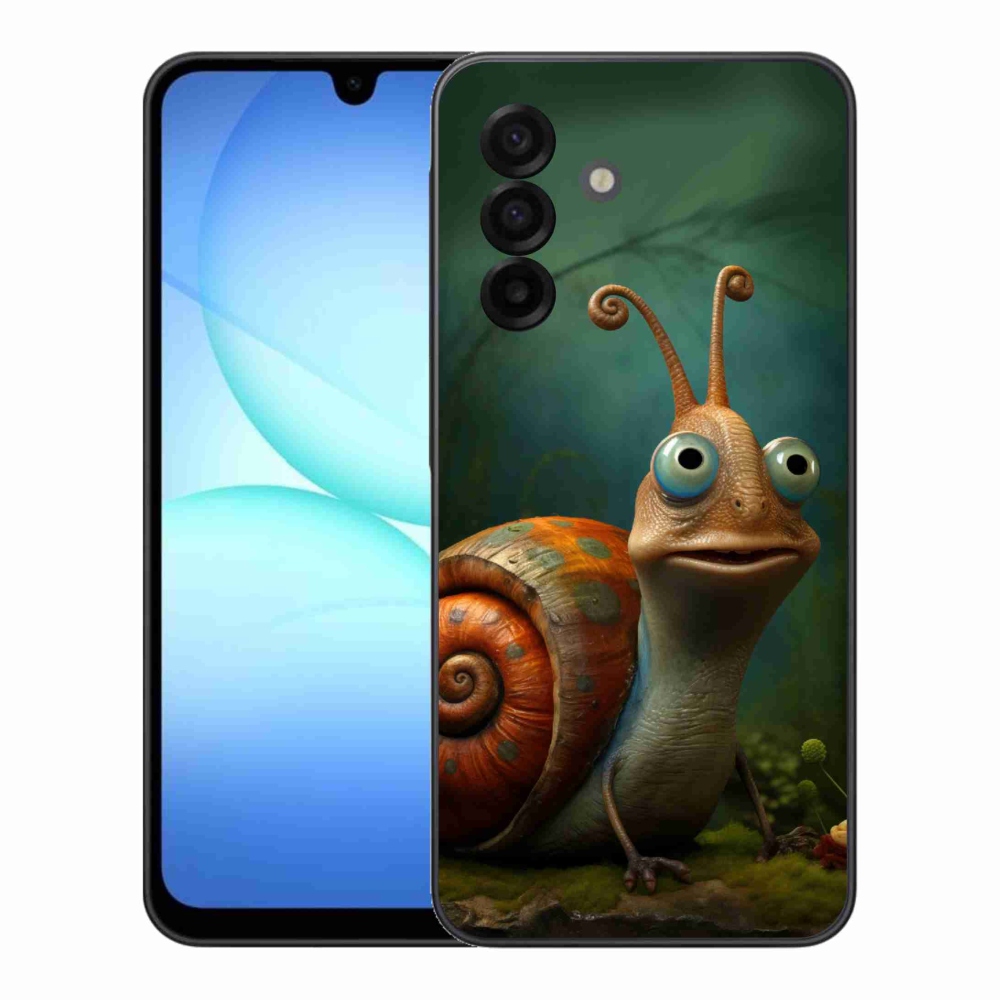 Gelový kryt mmCase na Samsung Galaxy A17 5G - šnek