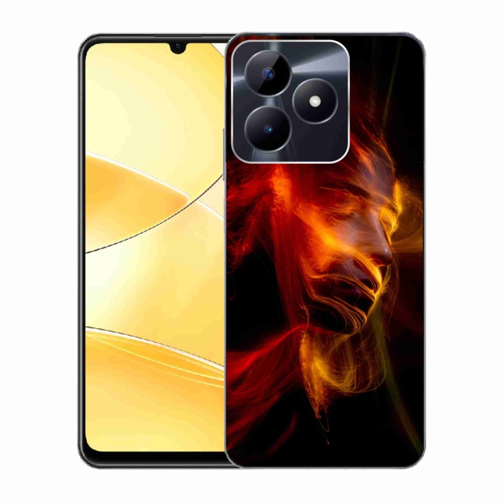 Gelový kryt mmCase na Realme C51/C53 - abstrakt 18