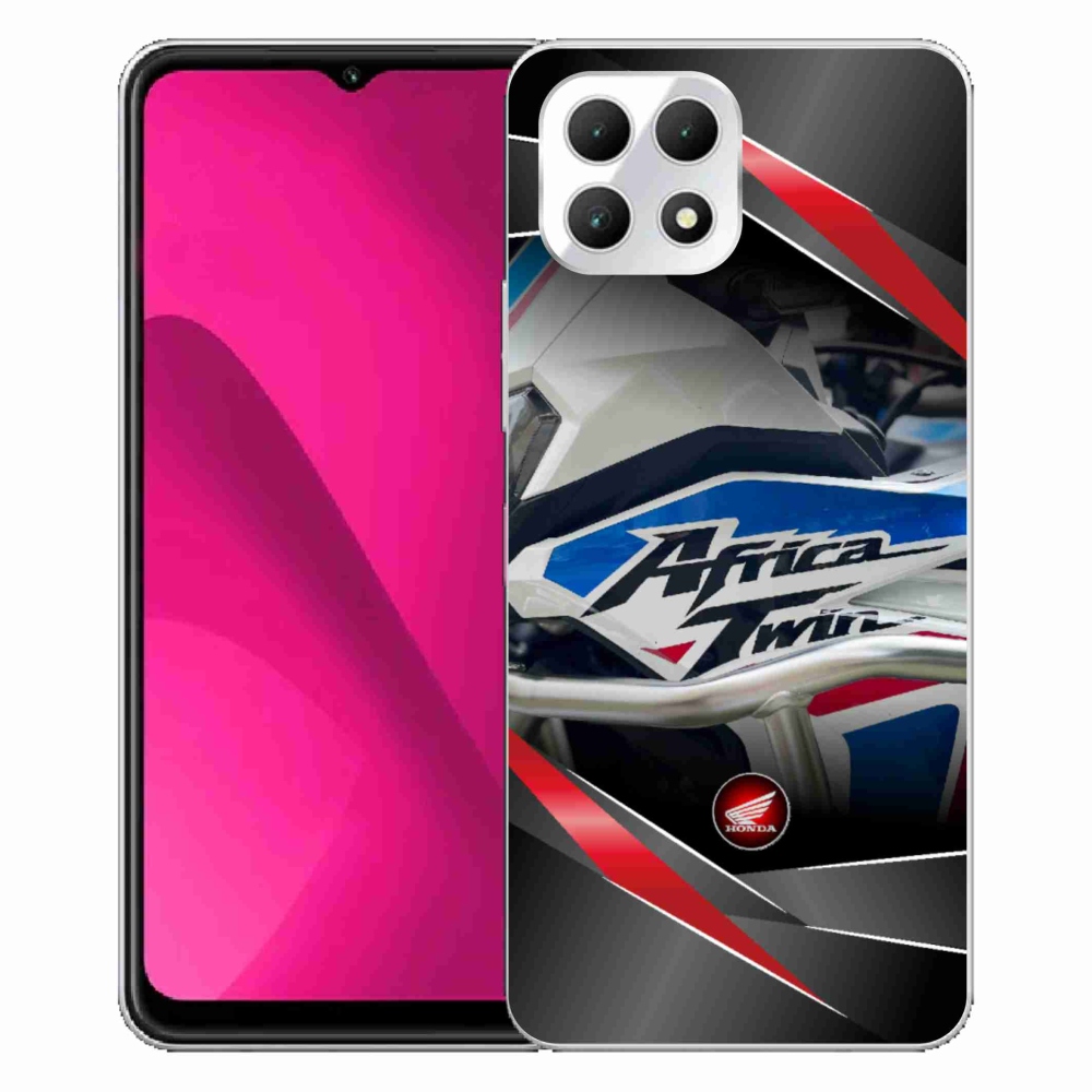 Gelový kryt mmCase na T-Mobile T Phone 2 - motorka honda